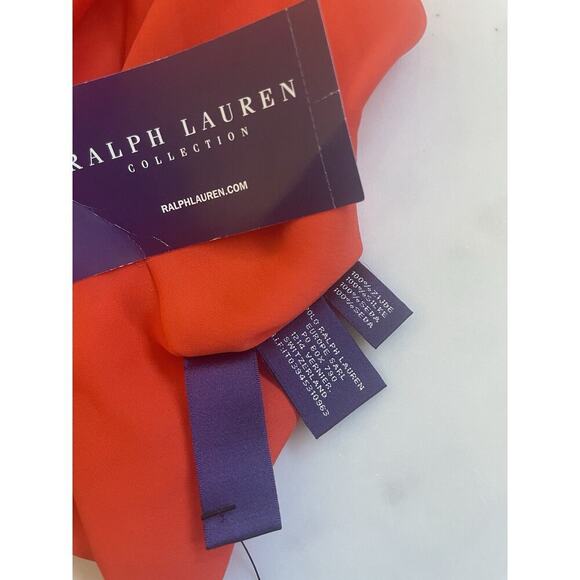 Ralph Lauren Collection Purple Label Flounce Silk Slip Dress 2009 Runway NWT 10 - Picture 6 of 8